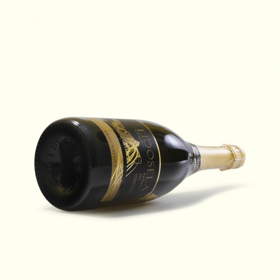 Vino espumoso de albariño Brut Nature Eidosela. Método tradicional Champenoise. Oro en Les Citadelles du Vin 2014.