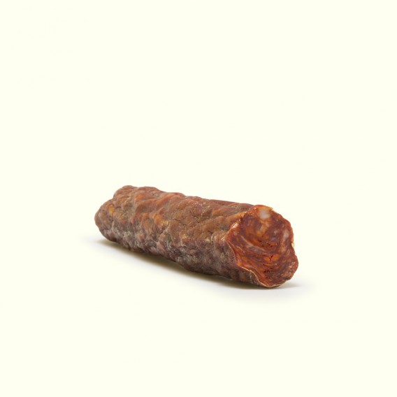 Chorizo de porco celta criado en libertad alimentado de landras y castañas de los soutos gallegos
